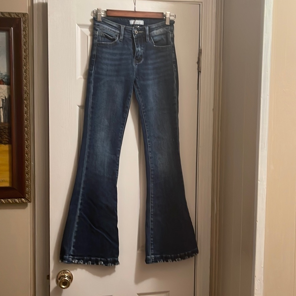 Kancan flare leg jeans